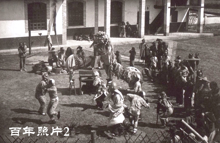 百年舞狮照片2 - 荷树湾教堂新年舞狮游行